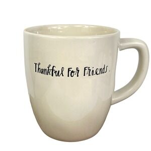 Rae Dunn Artisan Collection By Magenta "Thankful For Friends" Friendsgiving Mug